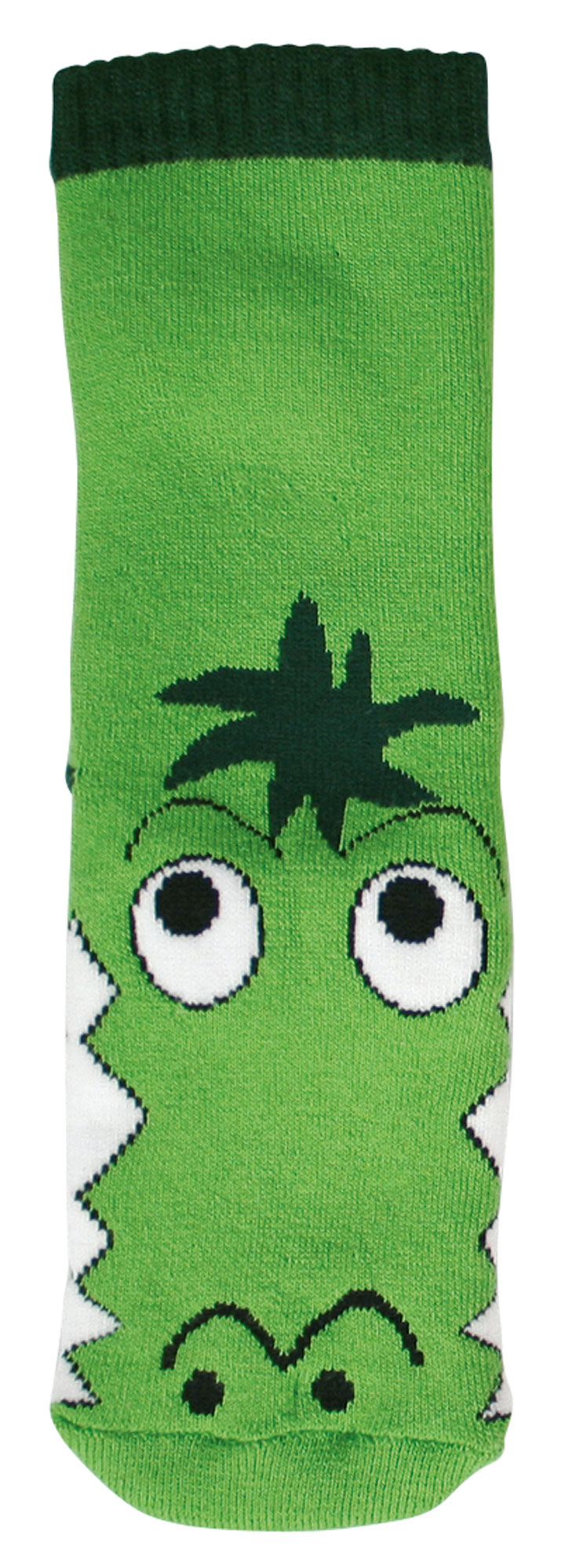 ABS Socken Vollgummisohle Grün