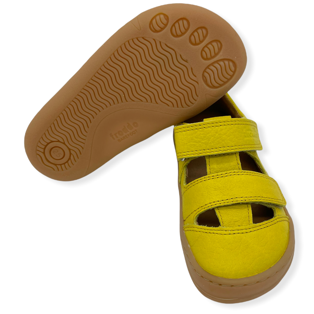 Froddo Velcro Sandalen Gelb
